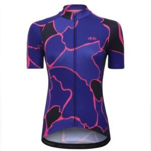 dhb Blok GLOW cycling jersey for women (short sleeves) size 14